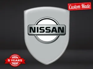 Nissan Autocollants Résine Look Perso Badges Dôme 